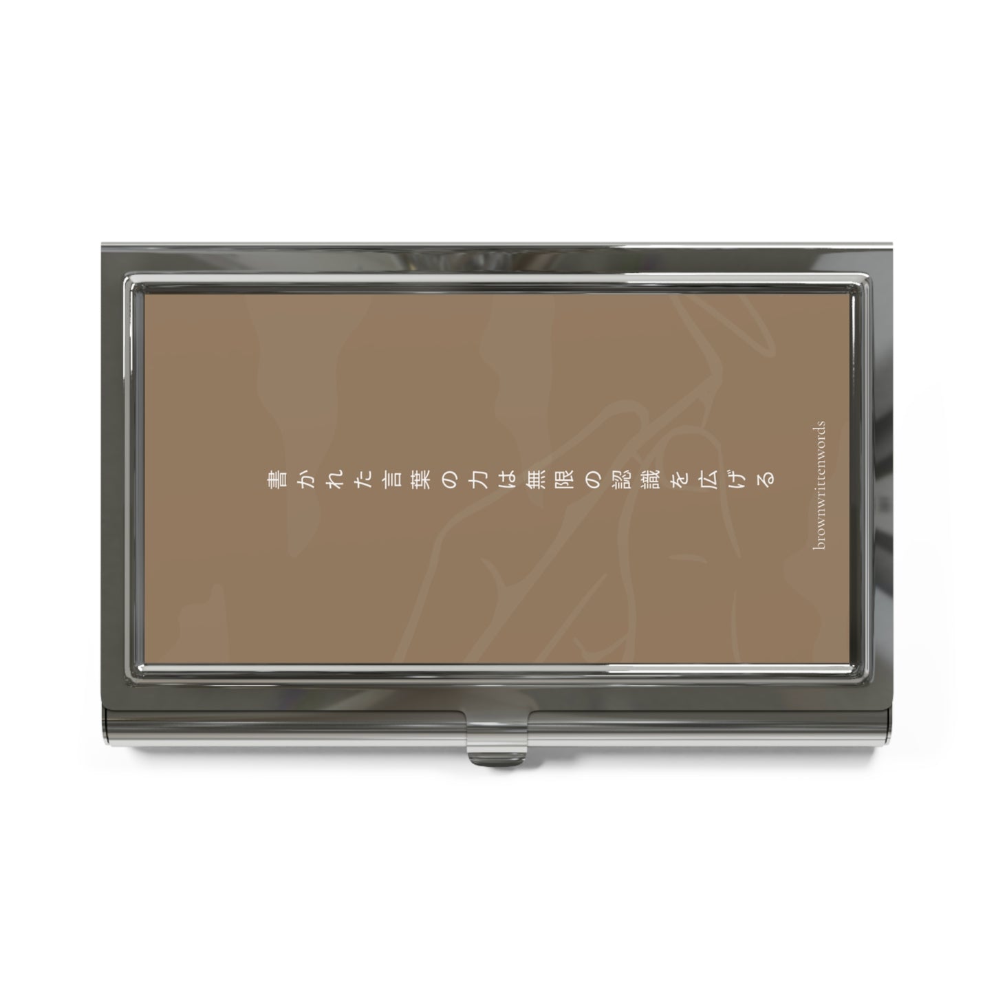 名刺入れ (Written Words)