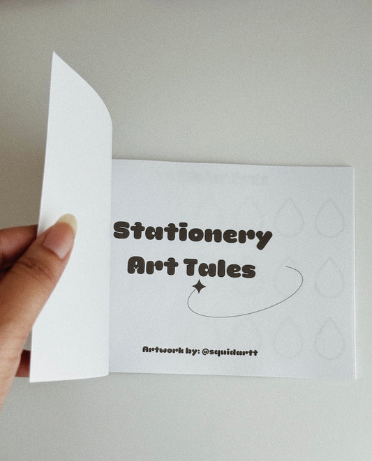 Stationery Art Tales | Digital Coloring Book