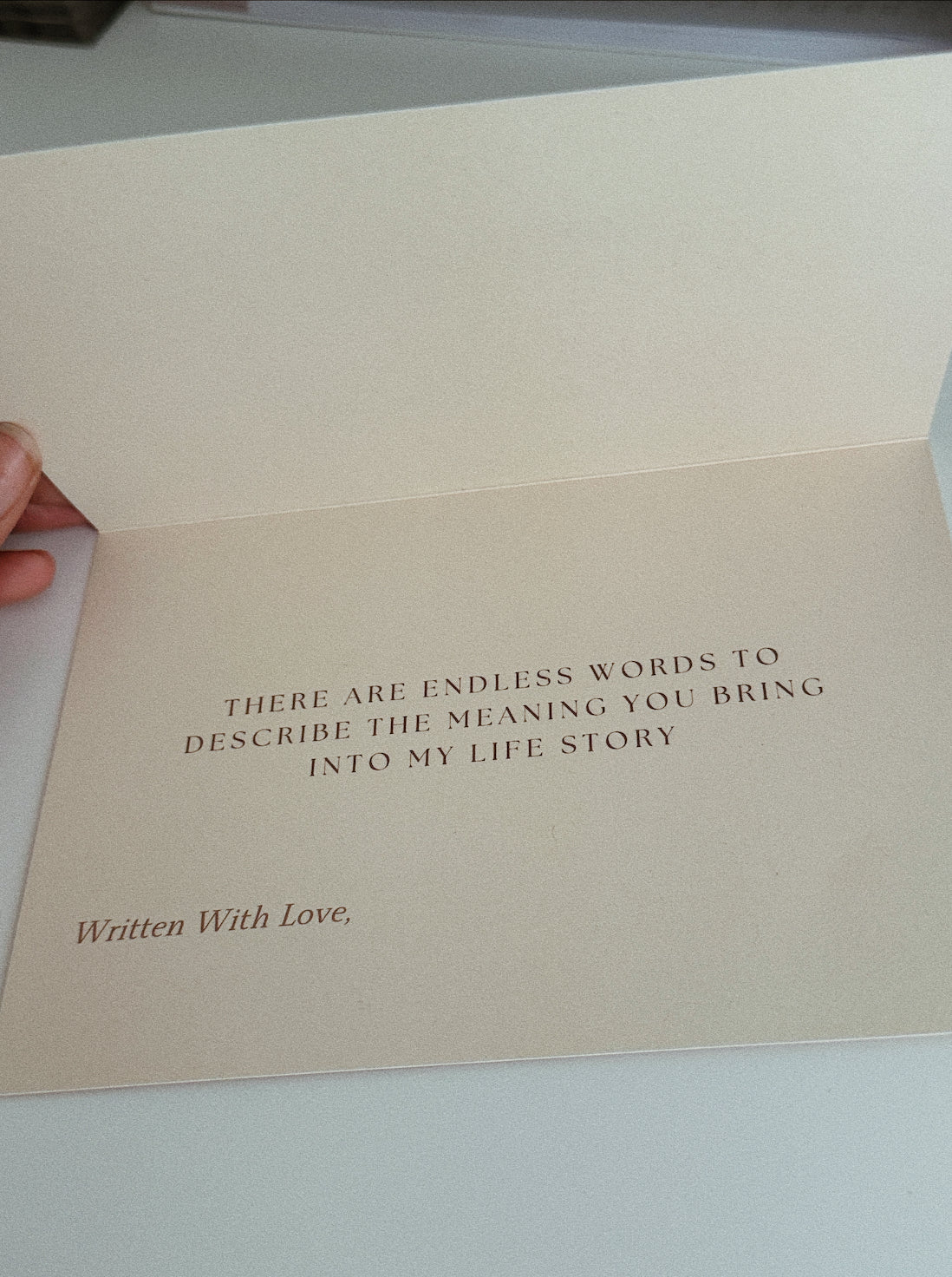 Signature Greeting Card