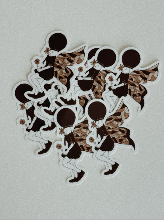 Fishbowl Butterfly | Sticker