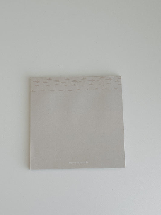 Cloudy Thoughts | Sticky Note