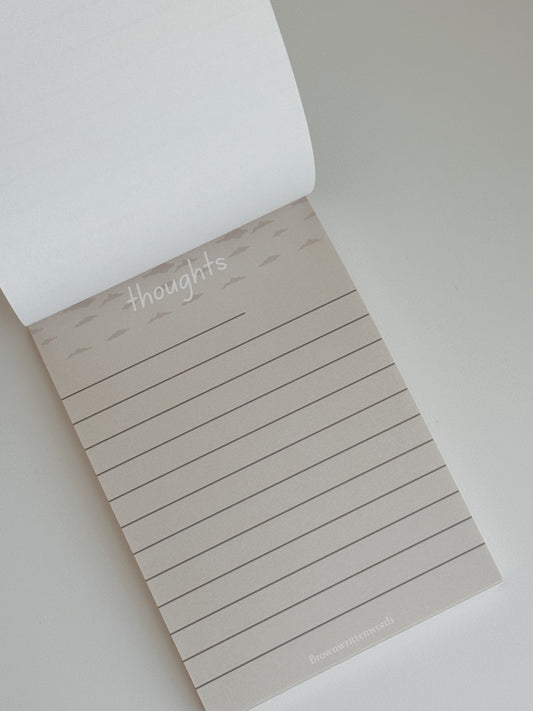 Cloudy Thoughts | Notepad